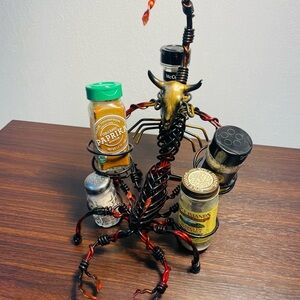 🦂Scorpion Spice Holder made of Copper Wire🌵